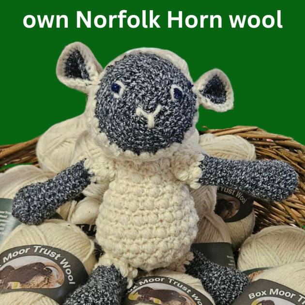Handmade Crochet Lamb
