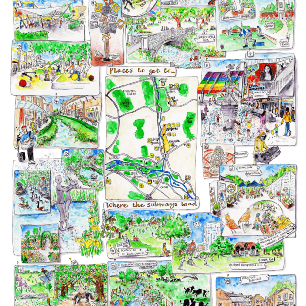 Hemel Hempstead Tea Towel